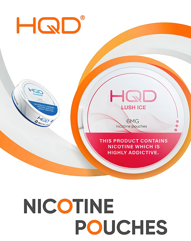 HQD Nicotine Pouches Multiple Flavors